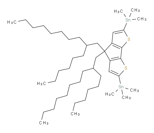 (4,4-bis(2-hexyldecyl)-4H-cyclopenta[1,2-b:5,4-b']dithiophene-2,6-diyl)bis(trimethylstannane)