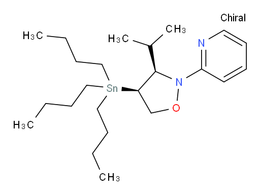 (3R,4S)-3-异丙基-2-(吡啶-2-基)-4-(三丁基锡基)异噁唑烷