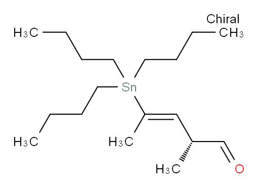 (R,E)-2-methyl-4-(tributylstannyl)pent-3-enal