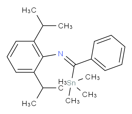 (Z)-2,6-二异丙基-N-(苯基(三甲基锡基)亚甲基)苯胺
