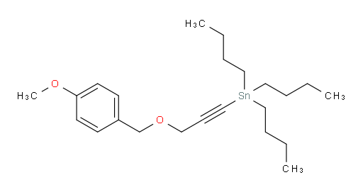 tributyl(3-((4-methoxybenzyl)oxy)prop-1-yn-1-yl)stannane