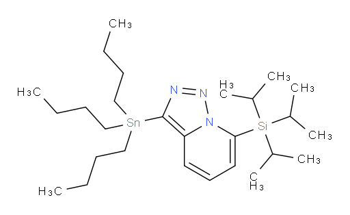 3-(三丁基锡基)-7-(三异丙基硅烷基)-[1,2,3]三氮唑并[1,5-a]吡啶