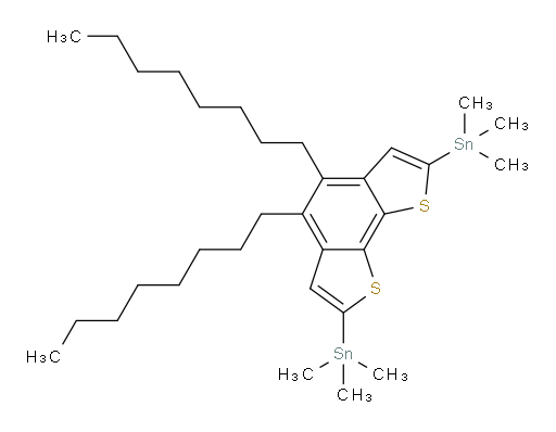 (4,5-dioctylbenzo[1,2-b:6,5-b']dithiophene-2,7-diyl)bis(trimethylstannane)