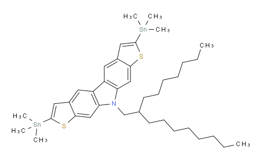 10-(2-heptyldecyl)-2,7-bis(trimethylstannyl)-10H-dithieno[2,3-b:3',2'-h]carbazole