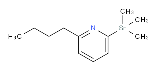 2-butyl-6-(trimethylstannyl)pyridine