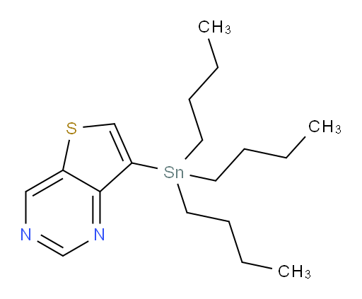 7-(tributylstannyl)thieno[3,2-d]pyrimidine