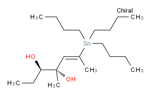(3R,4S,E)-4-methyl-6-(tributylstannyl)hept-5-ene-3,4-diol