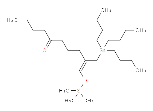 (Z)-9-((tributylstannyl)methyl)-10-((trimethylsilyl)oxy)dec-9-en-5-one