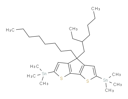 (4-(2-ethylhexyl)-4-octyl-4H-cyclopenta[1,2-b:5,4-b']dithiophene-2,6-diyl)bis(trimethylstannane)