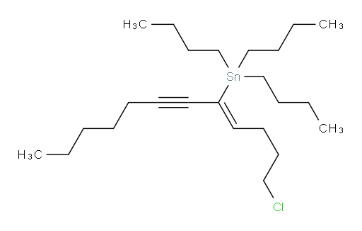 (Z)-tributyl(1-chlorododec-4-en-6-yn-5-yl)stannane
