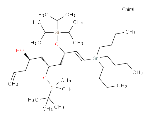 (4R,6R,8S,E)-6-((tert-butyldimethylsilyl)oxy)-10-(tributylstannyl)-8-((triisopropylsilyl)oxy)deca-1,9-dien-4-ol