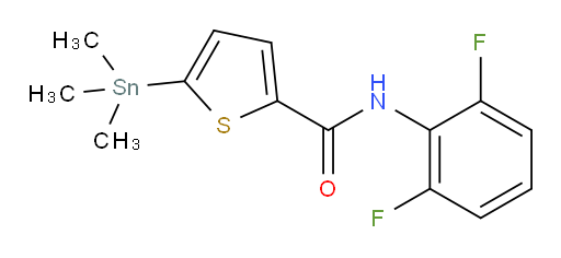 N-(2,6-difluorophenyl)-5-(trimethylstannyl)thiophene-2-carboxamide