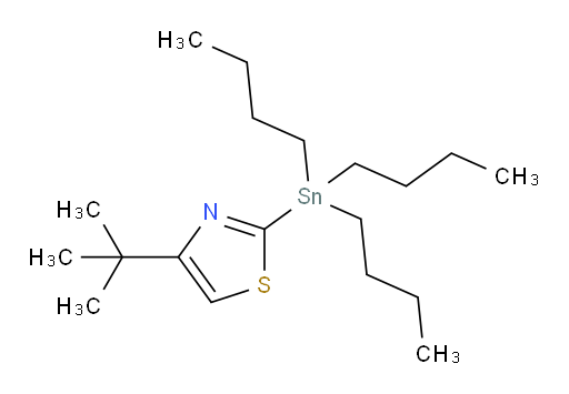 4-(叔丁基)-2-(三丁基锡基)噻唑