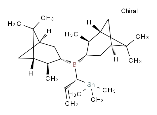 ((S)-1-(bis((1S,2R,3S,5S)-2,6,6-trimethylbicyclo[3.1.1]heptan-3-yl)boryl)allyl)trimethylstannane