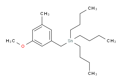 tributyl(3-methoxy-5-methylbenzyl)stannane