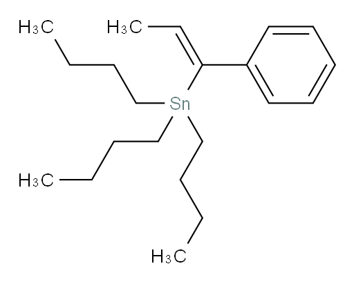 (Z)-tributyl(1-phenylprop-1-en-1-yl)stannane