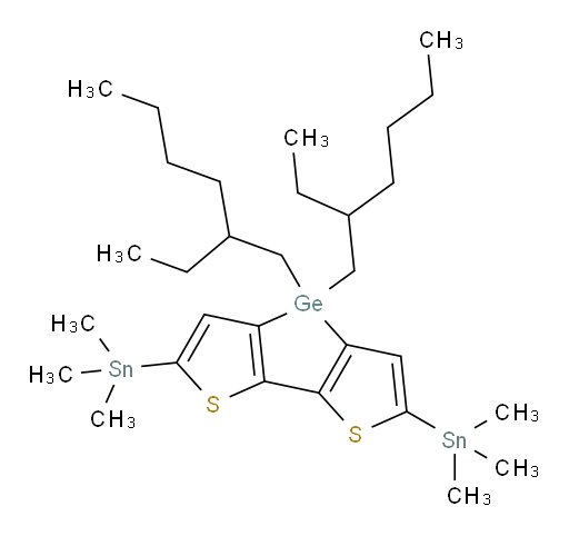 4,4-bis(2-ethylhexyl)-2,6-bis(trimethylstannyl)-4H-germolo[3,2-b:4,5-b']dithiophene
