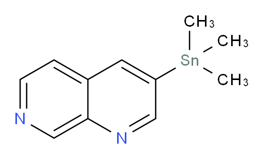 3-(trimethylstannyl)-1,7-naphthyridine