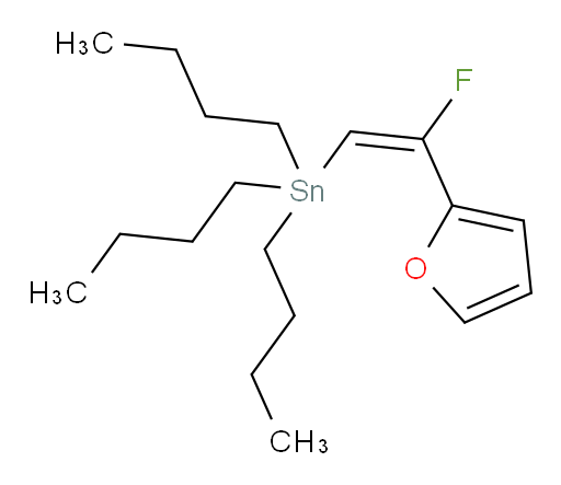 (E)-三丁基(2-氟-2-(呋喃-2-基)乙烯基)锡烷
