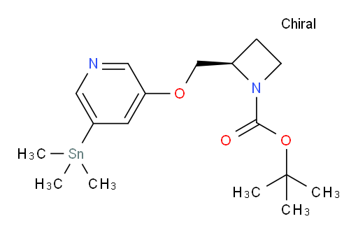 (R)-tert-butyl 2-(((5-(trimethylstannyl)pyridin-3-yl)oxy)methyl)azetidine-1-carboxylate