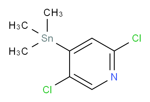 2,5-dichloro-4-(trimethylstannyl)pyridine