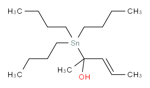 (E)-2-(三丁基锡基)戊-3-烯-2-醇
