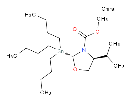 (2R,4S)-methyl 4-isopropyl-2-(tributylstannyl)oxazolidine-3-carboxylate