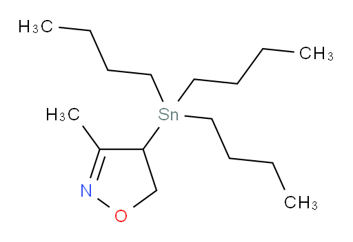 3-methyl-4-(tributylstannyl)-4,5-dihydroisoxazole