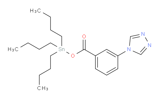tributylstannyl 3-(4H-1,2,4-triazol-4-yl)benzoate