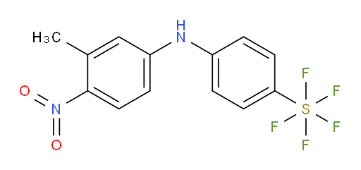 [4-[(3-methyl-4-nitrophenyl)amino]phenyl]sulfur pentafluoride
