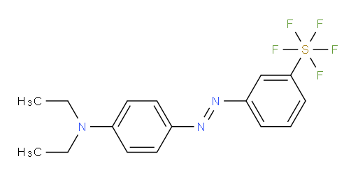 [3-[2-[4-(Diethylamino)phenyl]diazenyl]phenyl]sulfur pentafluoride