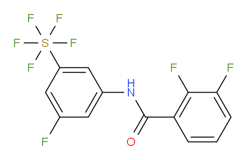 [3-[(2,3-Difluorobenzoyl)amino]-5-fluorophenyl]sulfur pentafluoride