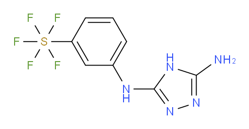 [3-[(3-Amino-1H-1,2,4-triazol-5-yl)amino]phenyl]sulfur pentafluoride