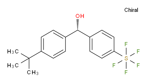 (S)-(4-(tert-butyl)phenyl)(4-(pentafluoromercapto)phenyl)methanol
