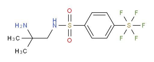 [4-[[(2-Amino-2-methylpropyl)amino]sulfonyl]phenyl]sulfur pentafluoride