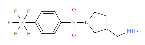 [4-[[3-(Aminomethyl)-1-pyrrolidinyl]sulfonyl]phenyl]sulfur pentafluoride
