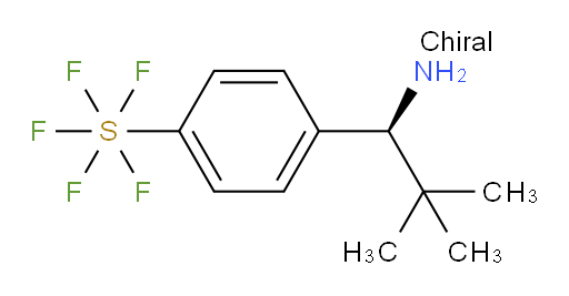 [4-[(1S)-1-Amino-2,2-dimethylpropyl]phenyl]sulfur pentafluoride