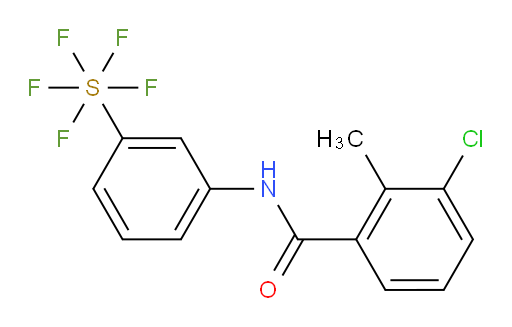 [3-[(3-Chloro-2-methylbenzoyl)amino]phenyl]sulfur pentafluoride