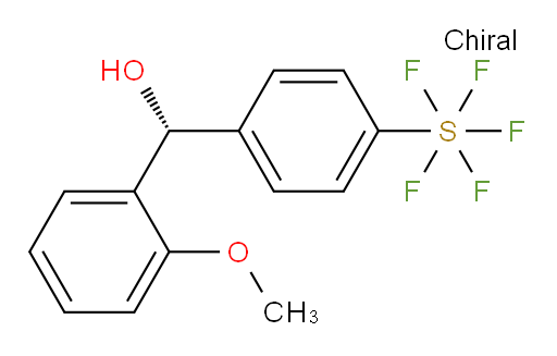 (R)-(4-(pentafluoromercapto)phenyl)(2-methoxyphenyl)methanol