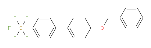 4'-(benzyloxy)-2',3',4',5'-tetrahydro-biphenyl-4-ylsulfur pentafluoride