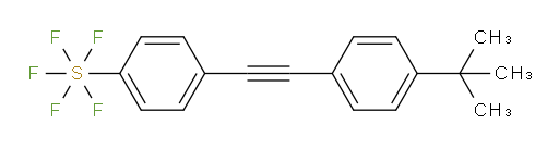4-((4-(tert-butyl)phenyl)ethynyl)(pentafluoromercapto)benzene