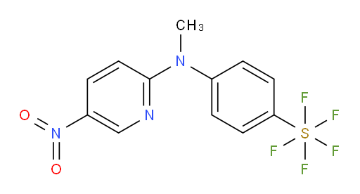 [4-[methyl(5-nitro-2-pyridinyl)amino]phenyl]sulfur pentafluoride