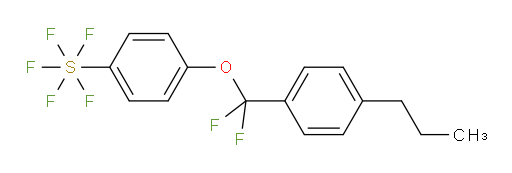 [4-[difluoro(4-propylphenyl)methoxy]phenyl]sulfur pentafluoride