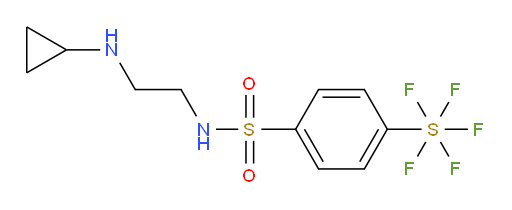 [4-[[[2-(Cyclopropylamino)ethyl]amino]sulfonyl]phenyl]sulfur pentafluoride