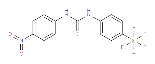 [4-[[[(4-nitrophenyl)amino]carbonyl]amino]phenyl]sulfur pentafluoride