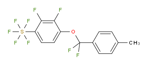 [4-[difluoro(4-methylphenyl)methoxy]-2,3-difluorophenyl]sulfur pentafluoride