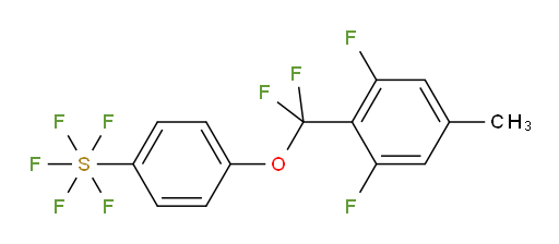 [4-[(2,6-difluoro-4-methylphenyl)difluoromethoxy]phenyl]sulfur pentafluoride