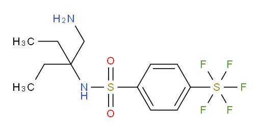 [4-[[[1-(Aminomethyl)-1-ethylpropyl]amino]sulfonyl]phenyl]sulfur pentafluoride