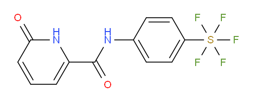 [4-[[(1,6-Dihydro-6-oxo-2-pyridinyl)carbonyl]amino]phenyl]sulfur pentafluoride