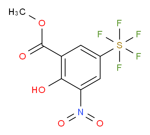 [4-hydroxy-3-(methoxycarbonyl)-5-nitrophenyl]sulfur pentafluoride